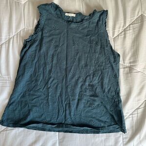 Maurices Flower Cutout Tank